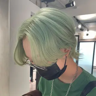 ショート カラー 女性艶髪マンツーマン YUKIのヘアスタイル