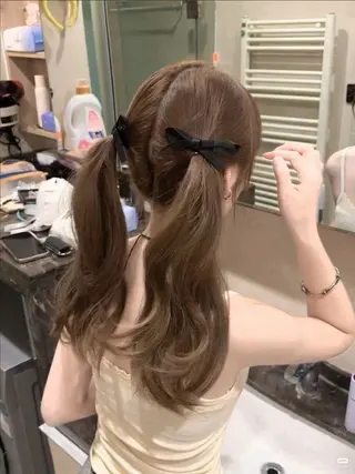 カラー 透明感ベージュ🎀 Anju/渋谷🎀のヘアスタイル