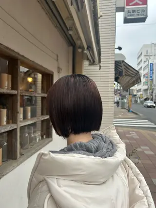 ショート hairlabo haru🌿ナナハのヘアスタイル