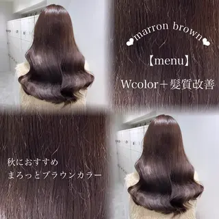 ロング カラー 🤍レイヤー/顔周り /hirari🤍のヘアスタイル