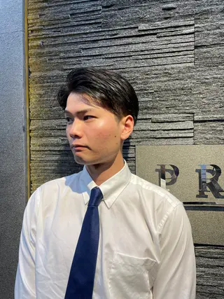 ショート メンズ ほり たつみのヘアスタイル