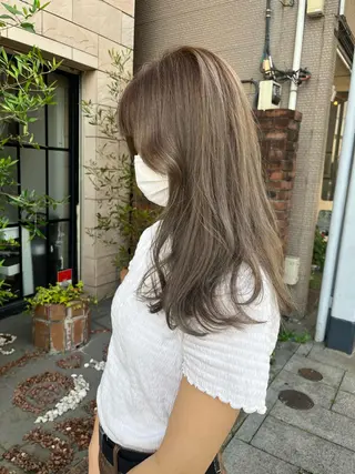 ロング カラー SHIAN 八王子👼鬼塚さやかのヘアスタイル