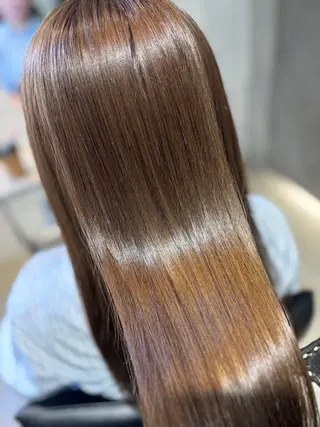 ロング 艶髪酸性ストレート /髪質改善/寺田警二のヘアスタイル