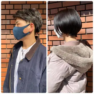 ショート エイト ウメダのヘアスタイル