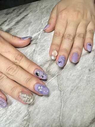 ネイル ✴︎:.｡. MAKI.｡.:✴︎のネイルデザイン