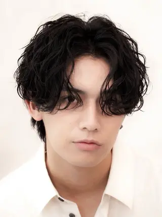 パーマ 【公式】Men's salonLUCEYのヘアスタイル