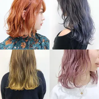 カラー ケアブリーチ 坪井佑樹のヘアスタイル