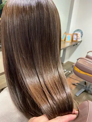 ロング カラー pep natsumiのヘアスタイル