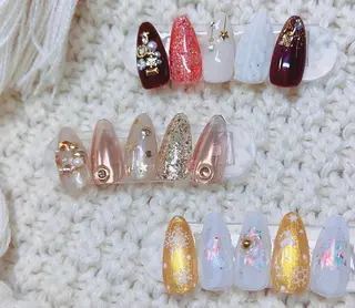 セミロング Quincy ネイル&アイラッシュのマツエク・マツパデザイン