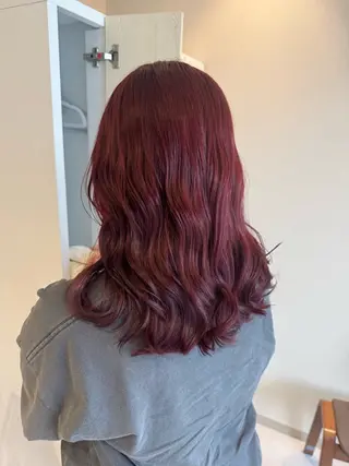 ミディアム カラー アリサ/ 暖色colorのヘアスタイル