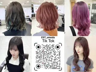 カラー ロング ヘアアレンジ メンズ M. KANAのヘアスタイル