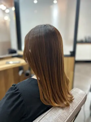 カラー 竹内 都のヘアスタイル