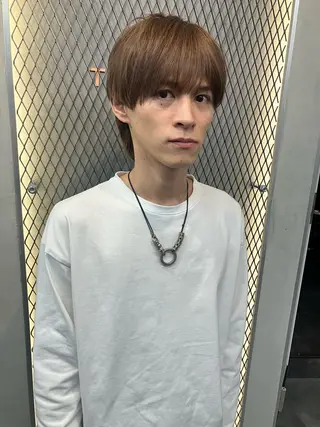 ショート メンズ 透明感カラー/ 髪質改善町田佑人のヘアスタイル