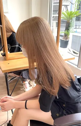 セミロング カラー パーマ ヘアアレンジ メンズ キッズ ネイル マツエク・マツパ アイブロウ ブリーチ　ハイトーン 特化🌈フジタハルキのヘアスタイル