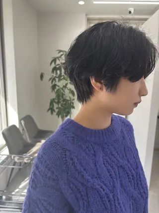 ショート 新村 華奈絵のヘアスタイル