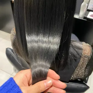 セミロング 梅田美容室 SPADICユヅキ♠のヘアスタイル