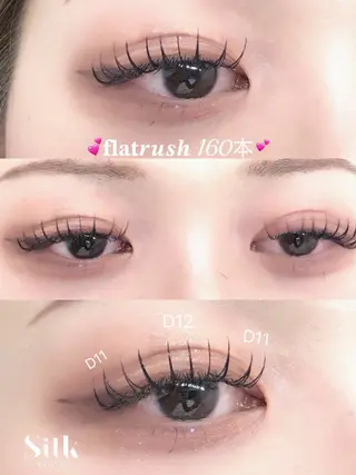 マツエク・マツパ Silk by Bianca未奈🩶のマツエク・マツパデザイン