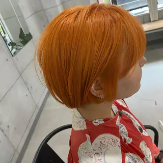 ショート 艶カラー💎 髪質改善🎈アトワのヘアスタイル