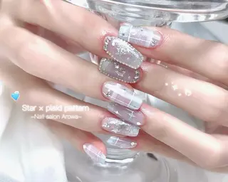 ネイル Arowa 伊田のネイルデザイン