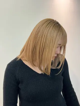 ミディアム 山中 欧輔のヘアスタイル