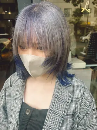 ミディアム 🌈ケアブリーチ🌈 おぐまなつきのヘアスタイル