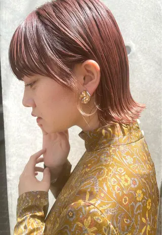 ミディアム 川本 裕🌿のヘアスタイル