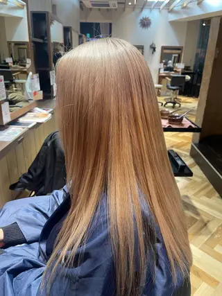 カラー バヤラー バイガルマーのヘアスタイル