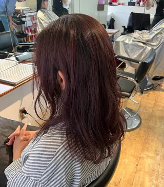 カラー chura/ カットモデル募集中のヘアスタイル