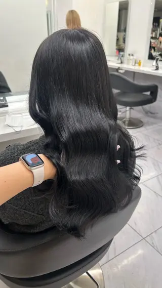 カラー 透明感ベージュ🤎 ナチュラルレイヤーのヘアスタイル