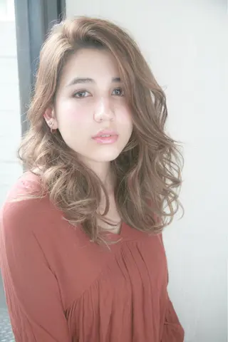 ロング 髪質改善縮毛矯正 専門店のヘアスタイル