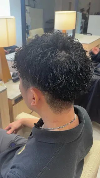 ショート メンズ 名駅／艶髪ストレート ／ヘッドスパ／伴怜奈のヘアスタイル