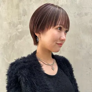 ショート 大久保 諒　ショート、ボブのヘアスタイル