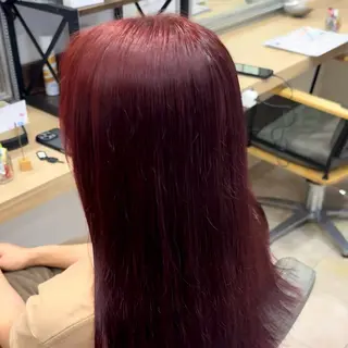 ロング カラー アニメオタク美容師/ エンドカラー/僚汰のヘアスタイル