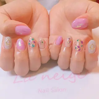 ネイル La neige* yuki 🐩🌙のネイルデザイン