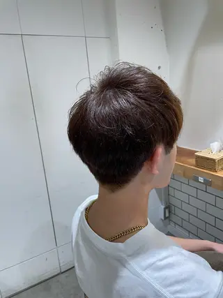 メンズ 透明感カラー/ カット🎀あつこ🎀のヘアスタイル