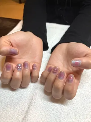 ネイル 菊池 菜月のヘアスタイル