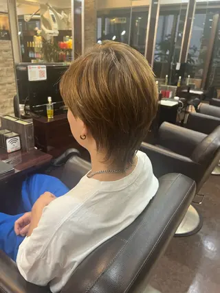 ショート メンズ シャローネ池袋 【れいな】のヘアスタイル