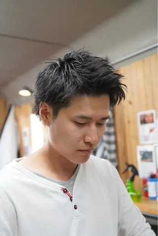 メンズ 関 晃哉のヘアスタイル