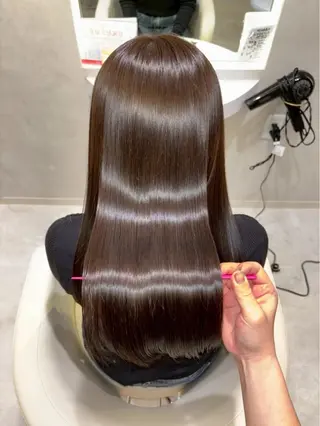 ロング カラー 艶カラー／ 夢叶のヘアスタイル