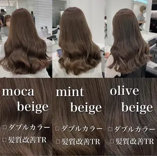 カラー 🤍ブリーチなし ブラウンhimi🤍のヘアスタイル