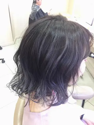ミディアム カラー 吉岡 三四朗のヘアスタイル