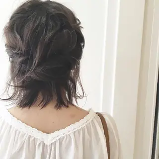 ミディアム yuki watanabeのヘアスタイル