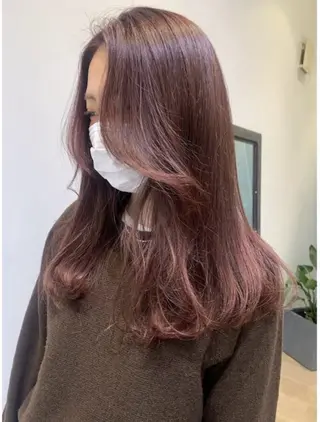 セミロング 梅田/髪質改善× 艶カラー💎miyuのヘアスタイル