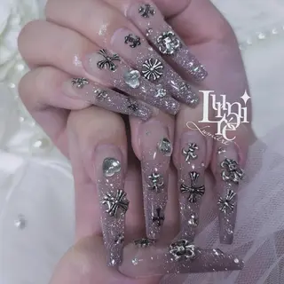 ネイル Lumière｜ ロング｜ワンホンのネイルデザイン
