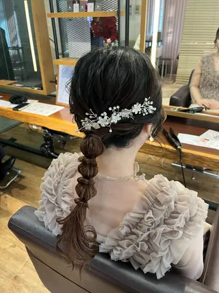 ヘアアレンジ ᴛᴏᴍᴏᴋᴀ / ᴄʜᴇʀɪのヘアスタイル