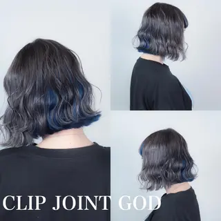 ミディアム カラー 今泉 周のヘアスタイル