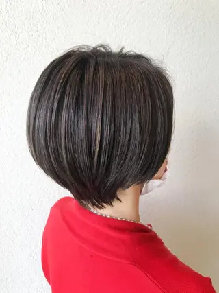 ショート カラー 山本 大智のヘアスタイル