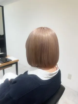 ショート カラー collet矢島/ ブリーチ/レイヤーのヘアスタイル