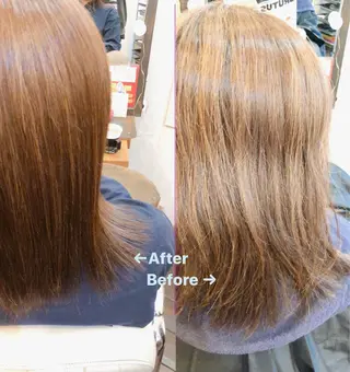 カラー ベージュカラー🤎 ayaのヘアスタイル