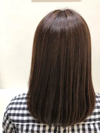 ミディアム カラー 河原町/艶髪/西田 晴香のその他イメージ